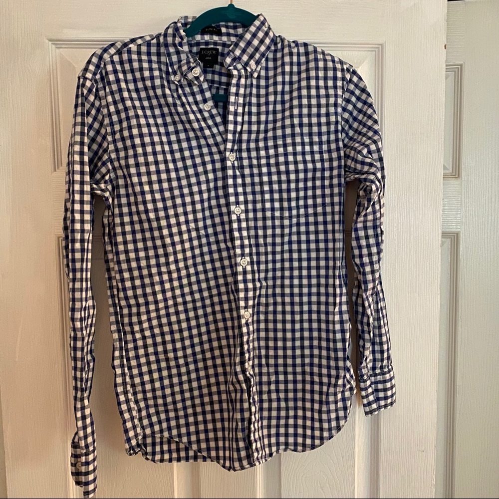 NEVER WORN J. Crew Button-Up shirt!!! Size small!